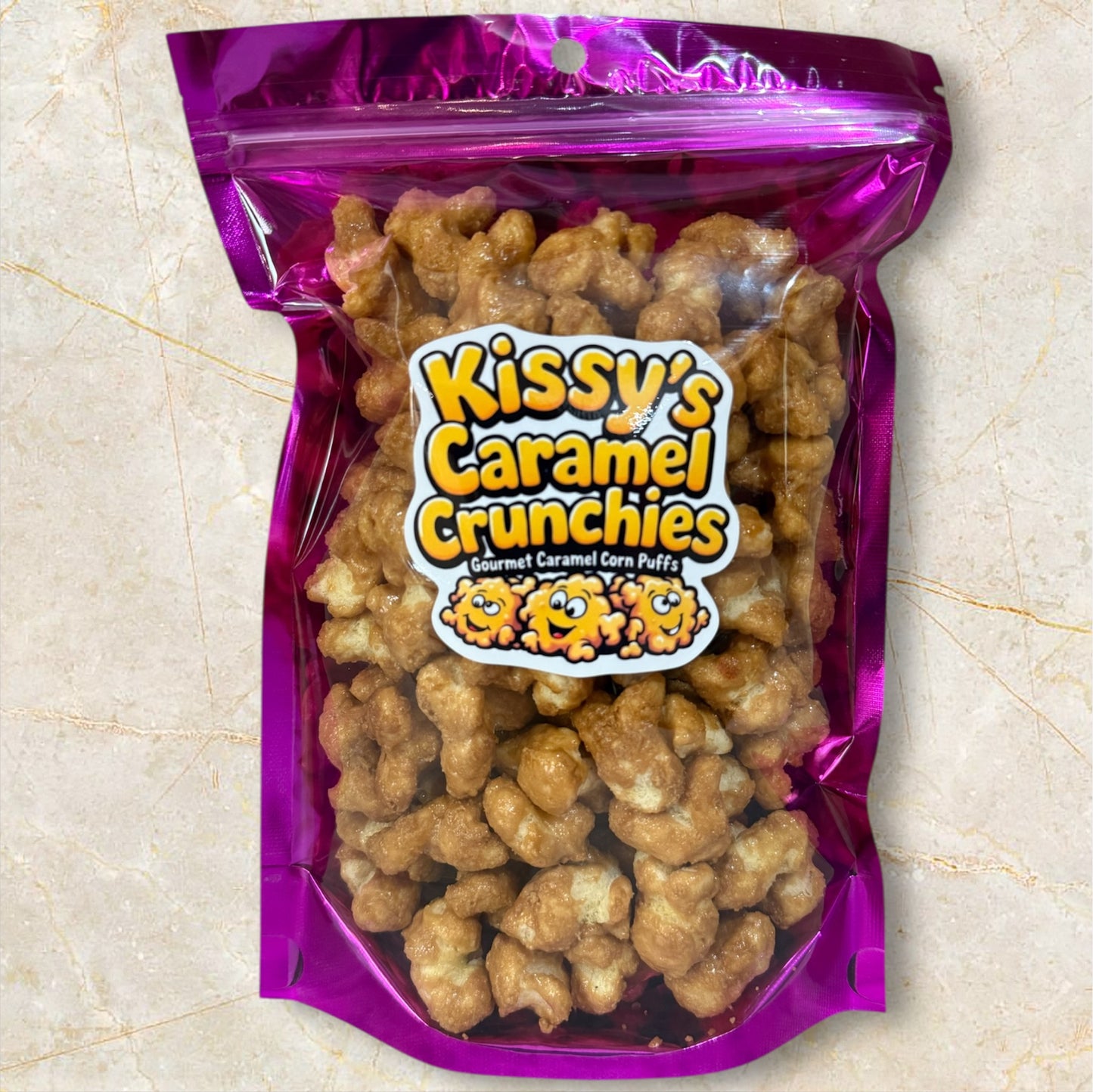 Kissy's Caramel Crunchies - Old-Fashioned Caramel