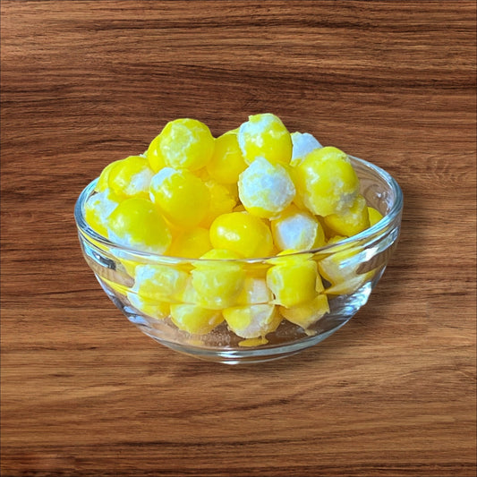 Freeze-Dried Lemon Marbles