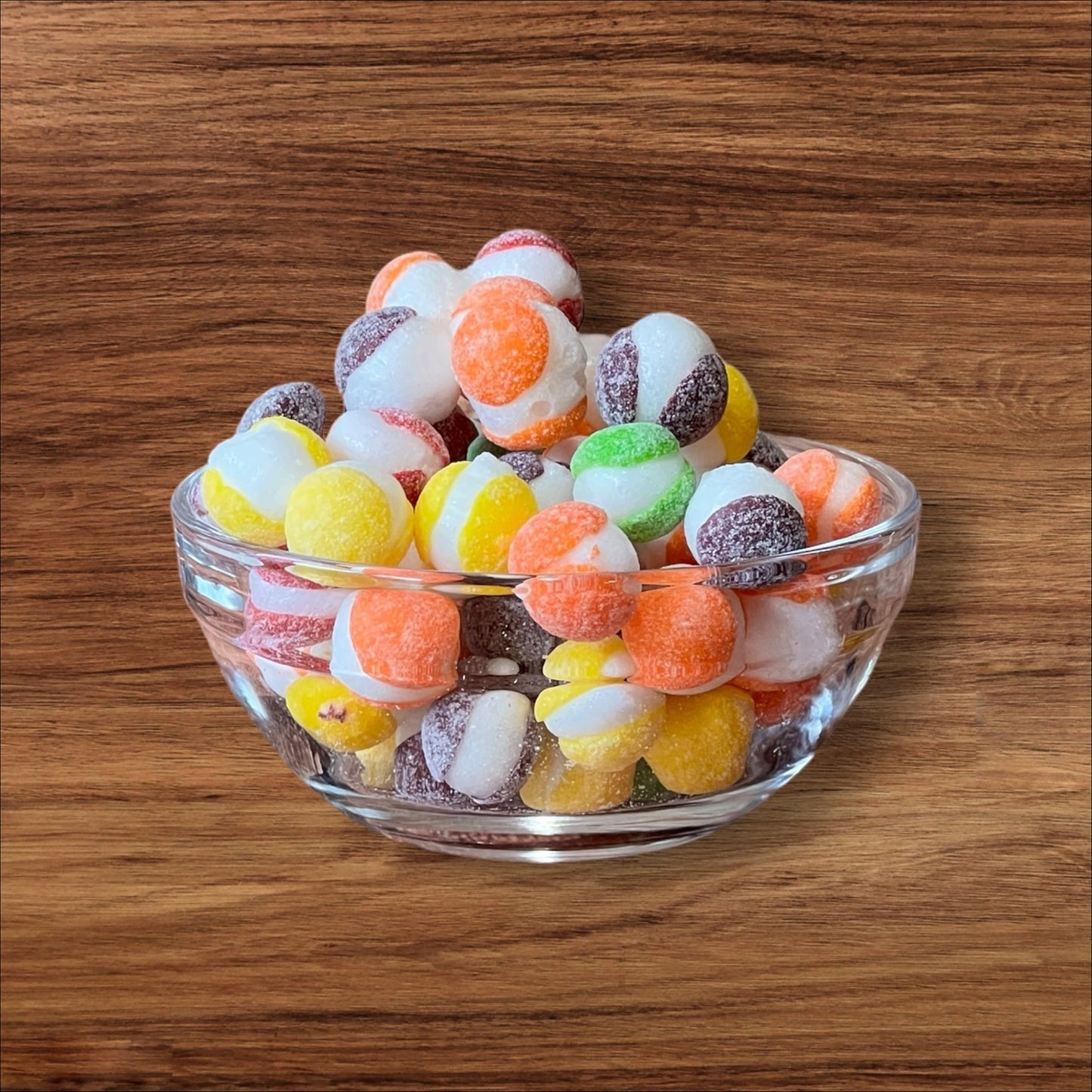 Freeze-Dried Sour Rainbow Marbles